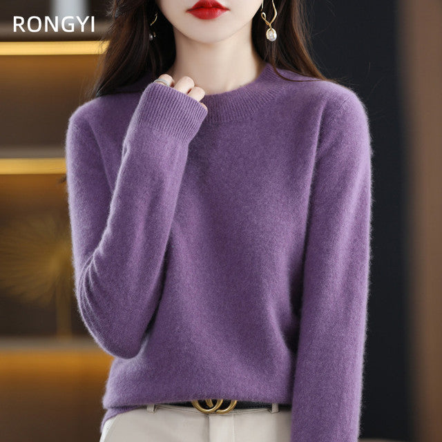 Cozy Chic Pure Wool Sweater for Women