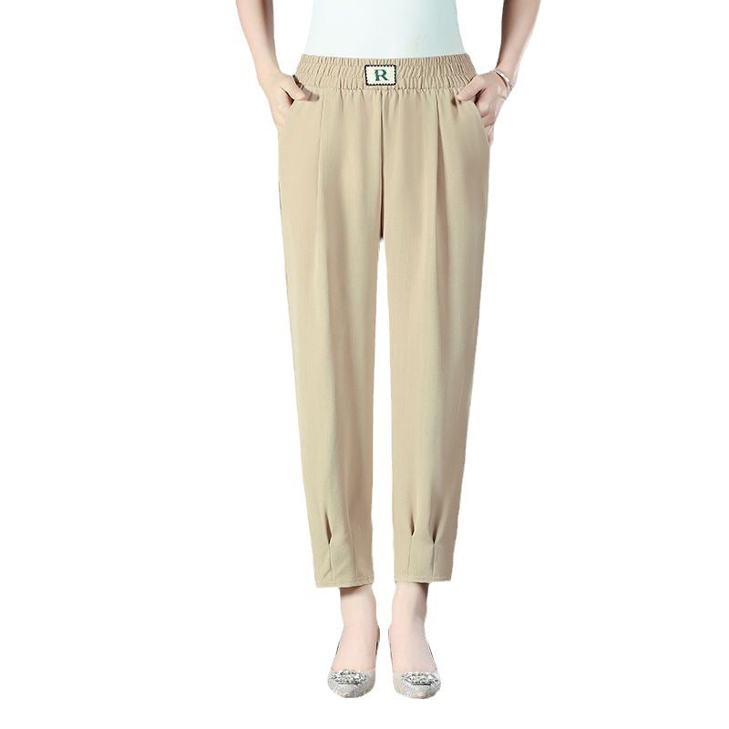 Summer Breeze Plus-Size Harem Pants