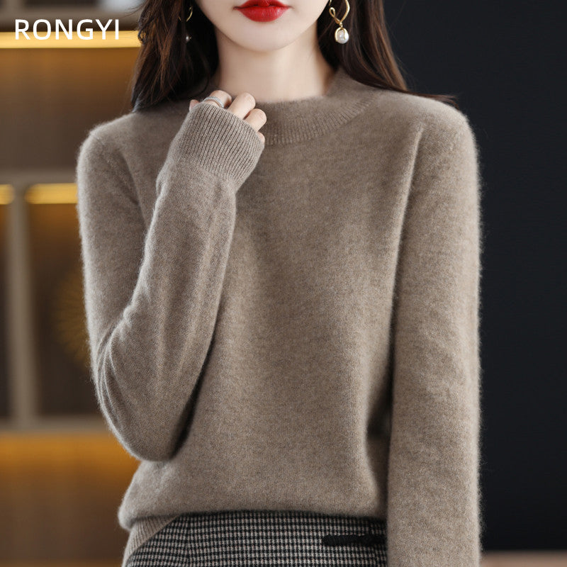 Cozy Chic Pure Wool Sweater for Women