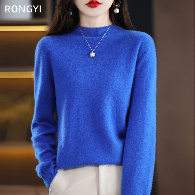 Cozy Chic Pure Wool Sweater for Women