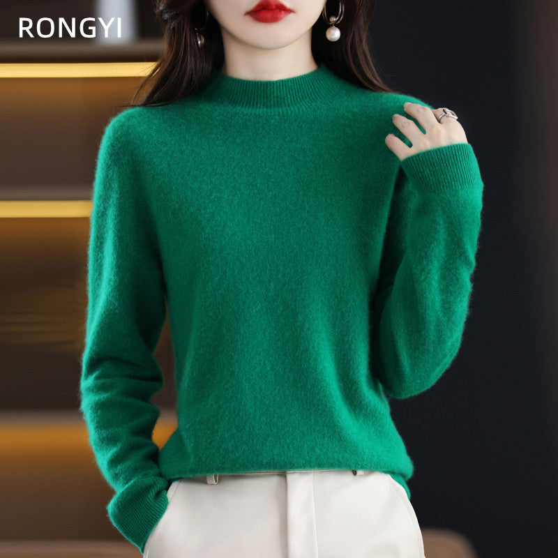 Cozy Chic Pure Wool Sweater for Women