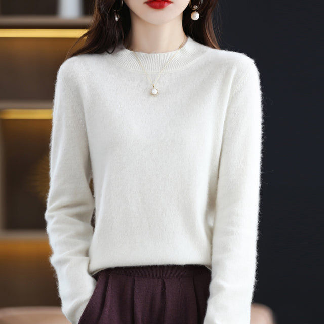 Cozy Chic Pure Wool Sweater for Women