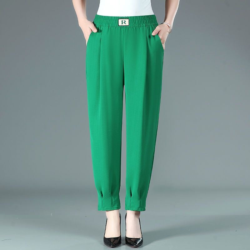 Summer Breeze Plus-Size Harem Pants