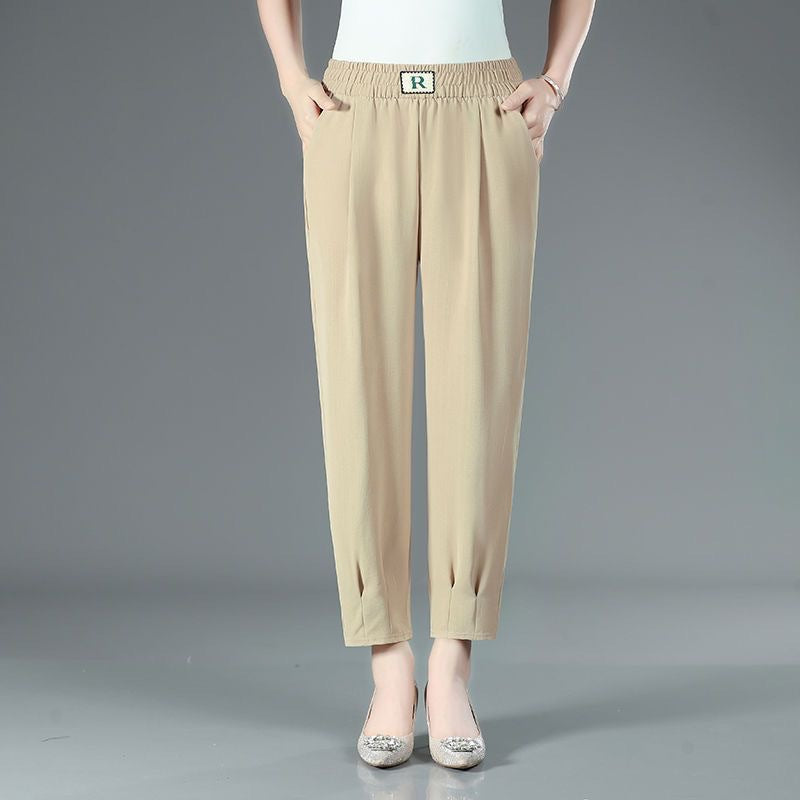 Summer Breeze Plus-Size Harem Pants
